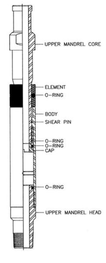 “A” PACKOFF (UPPER ASSEMBLY)